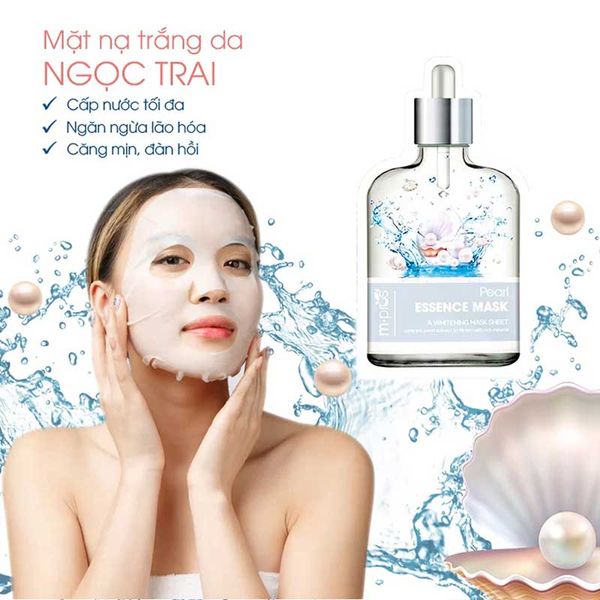  Combo 5 Mặt Nạ Dưỡng Trắng Da Cao Cấp M.pros 35g - Ngọc trai 