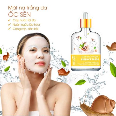  Mặt Nạ Dưỡng Trắng Da Cao Cấp M.pros – Ốc Sên 