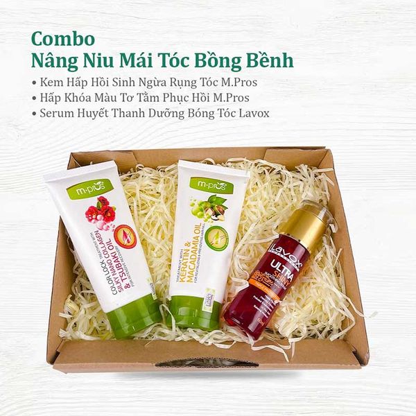 Combo Nâng Niu Mái Tóc Bồng Bềnh