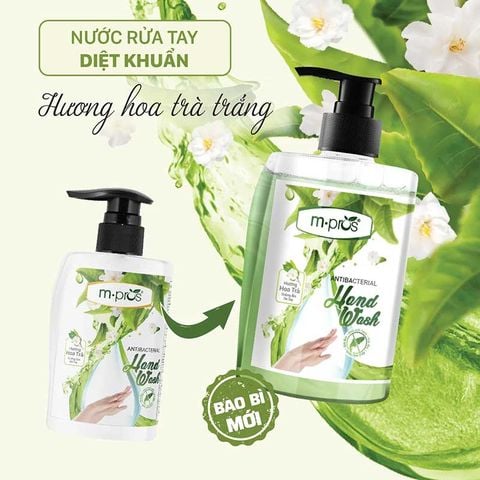  Nước Rửa Tay Diệt Khuẩn M.pros – Hoa Trà Trắng 