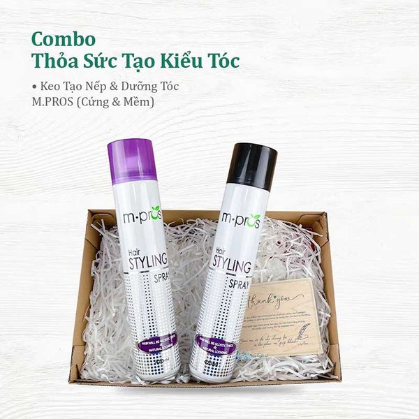 Combo Thỏa Sức Tạo Kiểu Tóc