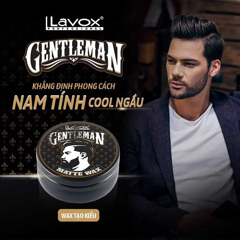 Wax Tạo Kiểu Tóc Lavox Gentleman