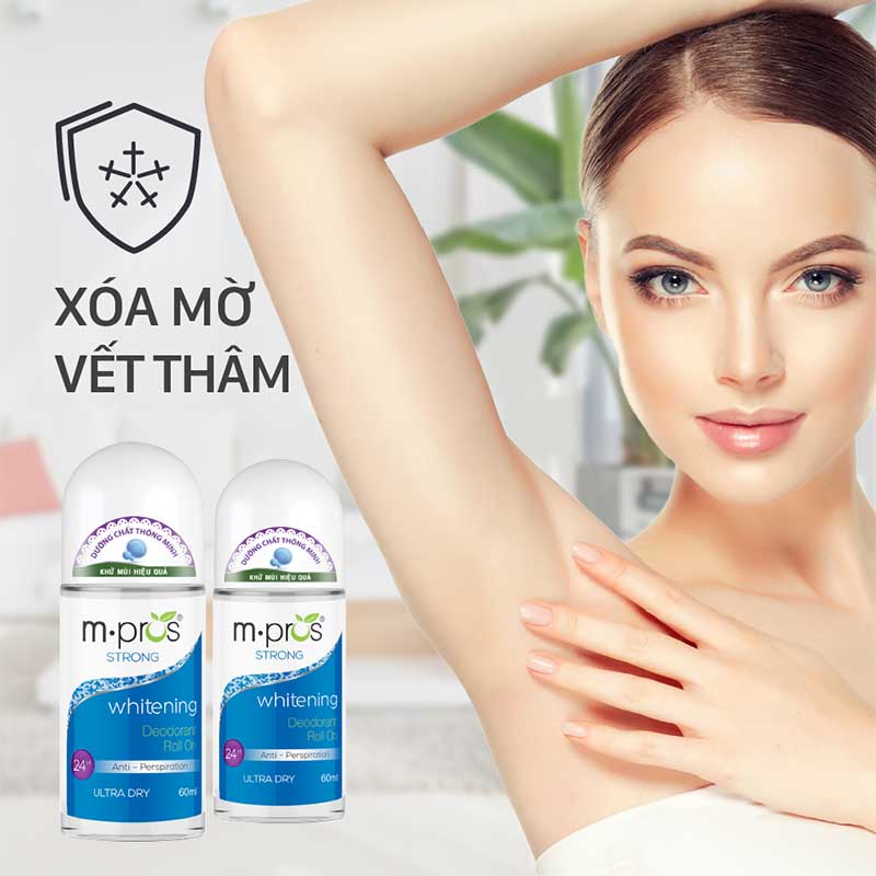 Lăn Khử Mùi – Trắng Mịn – Năng Động M.pros