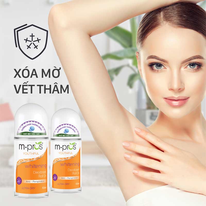 Lăn Khử Mùi – Trắng Mịn – Trẻ Trung M.pros