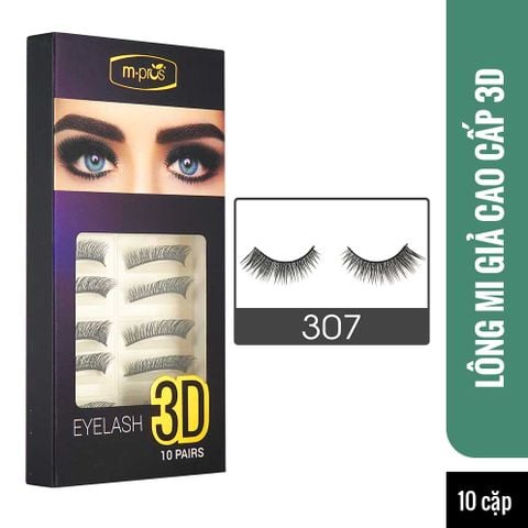  Lông Mi Giả Cao Cấp 3D M.pros 10 Cặp Thời Trang 