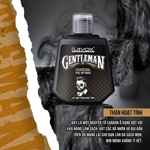  Lột Mụn Than Hoạt Tính Lavox Gentleman 