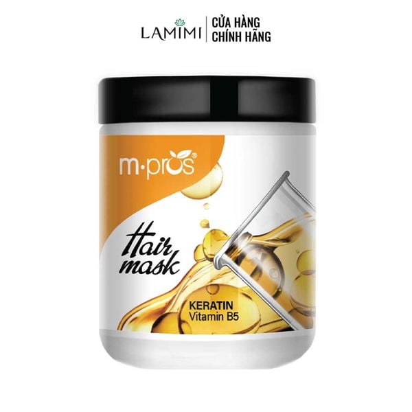 Mặt Nạ Dưỡng Tóc Keratin - Vitamin B5 M.pros 600g