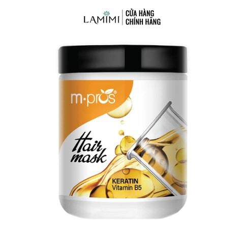  Mặt Nạ Dưỡng Tóc Keratin - Vitamin B5 M.pros 600g 