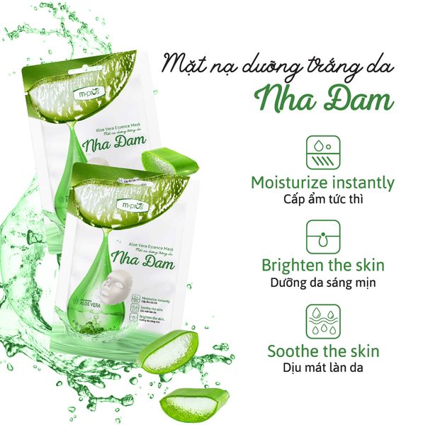  Mặt Nạ Dưỡng Trắng Da M.pros – Nha Đam 