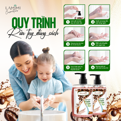  Nước Rửa Tay Diệt Khuẩn M.pros – Cà Phê 