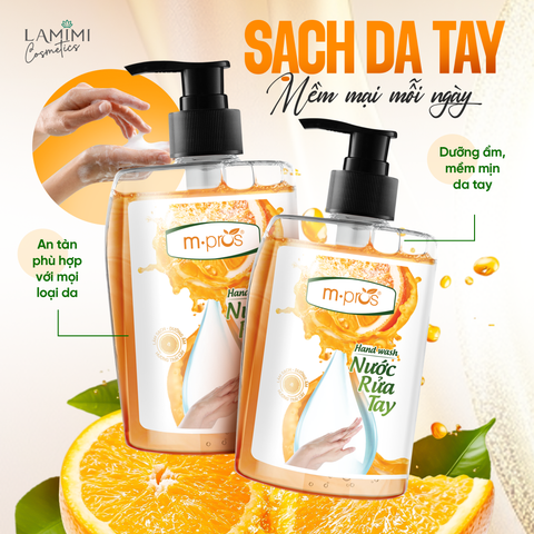  Nước Rửa Tay Diệt Khuẩn M.pros – Trái Cây 