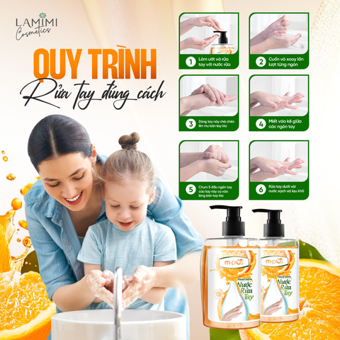  Nước Rửa Tay Diệt Khuẩn M.pros – Trái Cây 