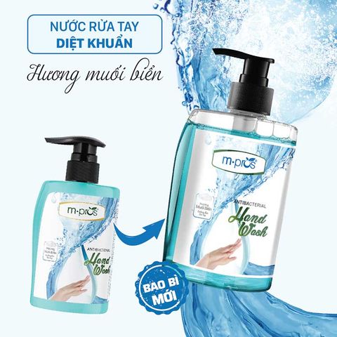  Nước Rửa Tay Diệt Khuẩn M.pros – Muối Biển 