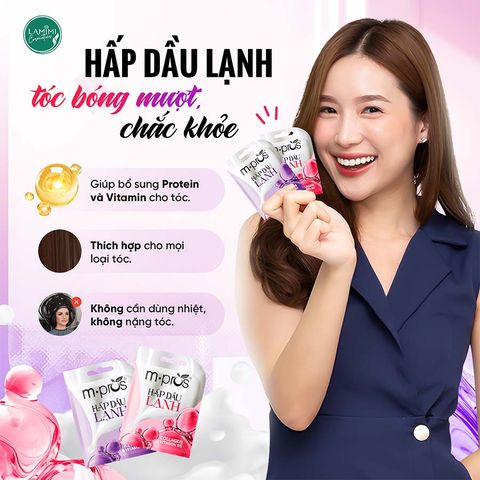  Hấp Dầu Lạnh M.pros Phục Hồi Tóc Hư Tổn 