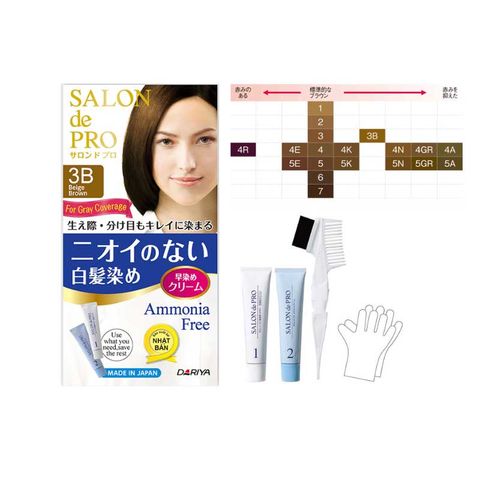  Kem Nhuộm Tóc Phủ Bạc Cho Nữ Salon De Pro 