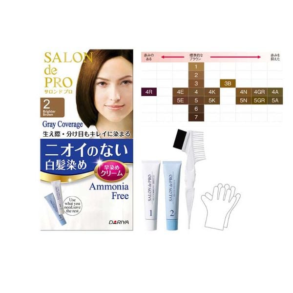  Kem Nhuộm Tóc Phủ Bạc Cho Nữ Salon De Pro 