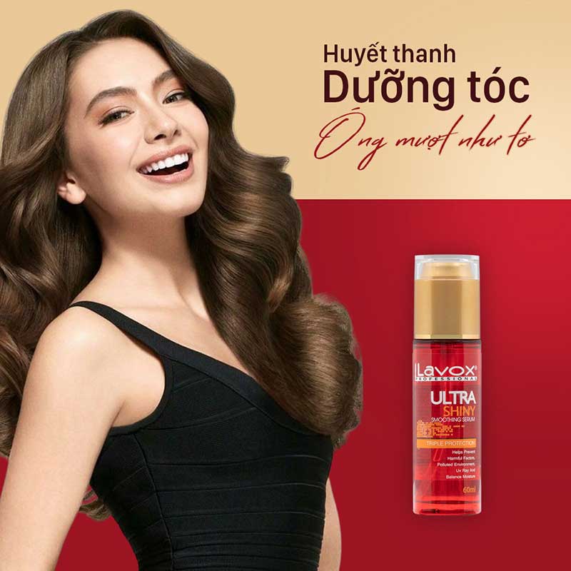 Serum Huyết Thanh Dưỡng Bóng Tóc Lavox