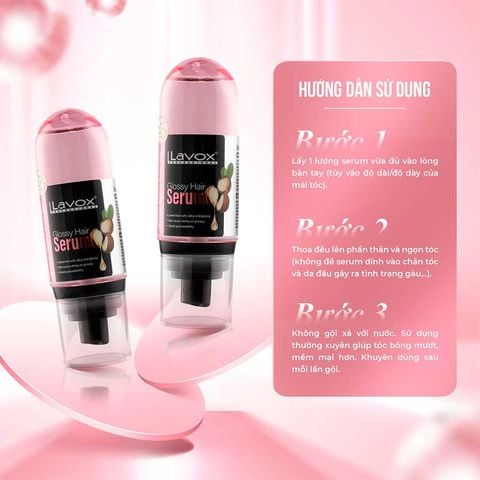  Serum Dưỡng Bóng Tóc Lavox 