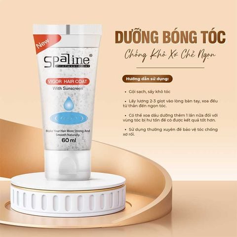  Dưỡng Bóng Tóc Chống Khô Xơ Chẻ Ngọn Spaline 