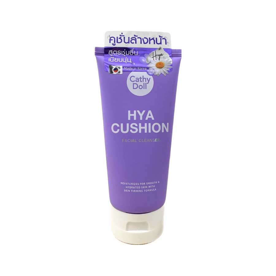 Bọt Rửa Mặt Dưỡng Ẩm Cathy Doll Hya Cushion Facial Foam Cleanser 120ml