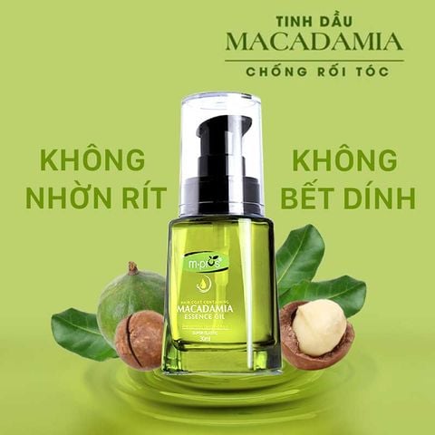  Tinh Dầu Macadamia Chống Rối Tóc M.pros 