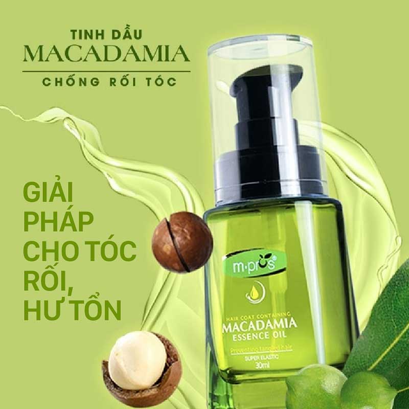 Tinh Dầu Macadamia Chống Rối Tóc M.pros