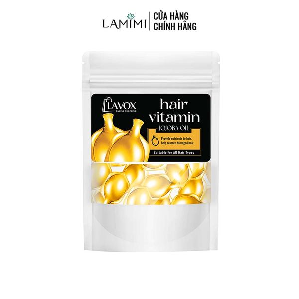  Viên Dưỡng Tóc Vitamin Lavox Online Shopping - Dầu Jojoba 