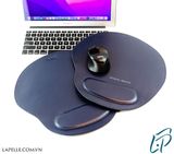  Bàn di chuột , miếng lót chuột bằng da bo thật có đệm kê tay Mouse Pads Leather LAPELLE 