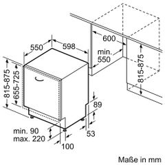 Máy Rửa Bát Âm Toàn Phần HMH.SMV6ZCX42E Series 6