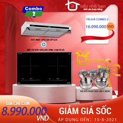 Combo 2: Bếp SPM 728I PLUS + Hút SP 624