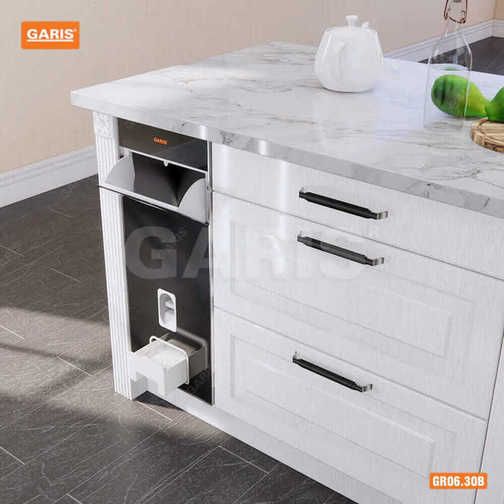 THÙNG GẠO MẶT KÍNH ĐEN GR06.30B - GARIS -