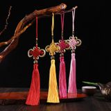 Dây đồng tâm cạnh vàng trang trí set quà Tết - MTT0025