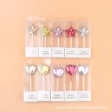 Nến hình Tim  trang trí bánh sinh nhật - NEN0015