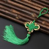 Dây đồng tâm cạnh vàng trang trí set quà Tết - MTT0025