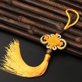 Dây đồng tâm cạnh vàng trang trí set quà Tết - MTT0025