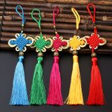 Dây đồng tâm cạnh vàng trang trí set quà Tết - MTT0025