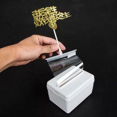 Hộp nhựa rút tiền kèm 20 túi nilong - DCK0001
