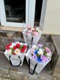 Tú ROSE hình thang đựng bó hoa - THH0144