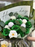 Hoa sáp thơm 7 lớp (hộp 25 bông) ảnh thật shop tự chụp - HHS0008