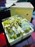 Bộ hộp + túi Vuông Special Gift đựng hoa quả - THH0149