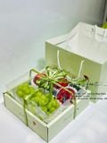 Bộ hộp + túi Vuông Special Gift đựng hoa quả - THH0149