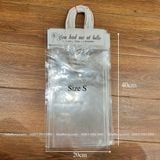 Túi trong suốt, túi kính đựng hoa (1 chiếc) - THH0132