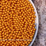 Bi đường tròn lọ 130g màu Vàng gold - COM0001