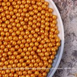 Bi đường tròn lọ 130g màu Vàng gold - COM0001