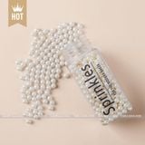 Bi đường tròn lọ 100g màu Trắng - COM0003