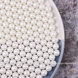 Bi đường tròn lọ 100g màu Trắng - COM0003