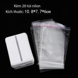 Hộp nhựa rút tiền kèm 20 túi nilong - DCK0001
