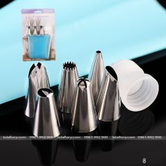 Hộp 6 đui bắt kem (kèm chốt nhựa) - DCK0004