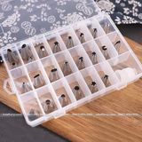 Hộp 24 đui băt kem (kèm chốt nhựa) - DCK0005