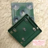 KHAY VUÔNG HÚT CHÂN KHÔNG XE HOA - PKK0028